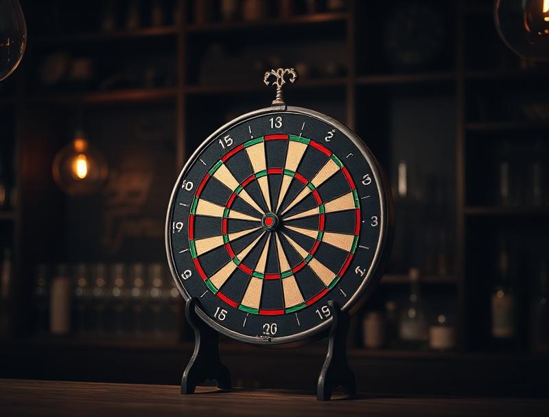 Steel-Dart Bereich in der Gastronomie