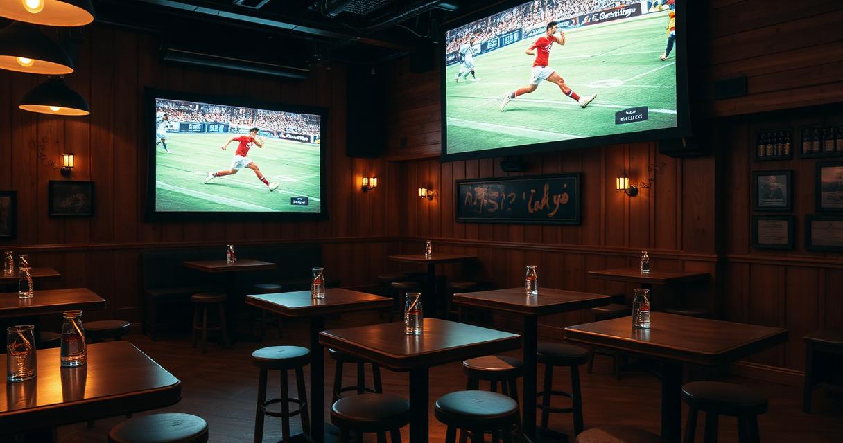 Süd Tribüne — Innenraum und Screen